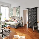 Bohemian Style And Luminous Balcony *
