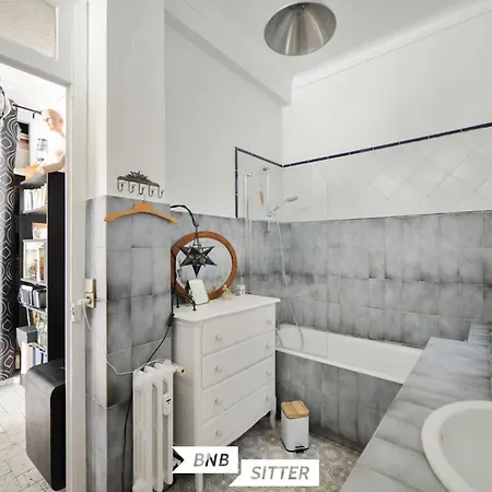 Apartament Bohemian Style And Luminous Balcony Nicea