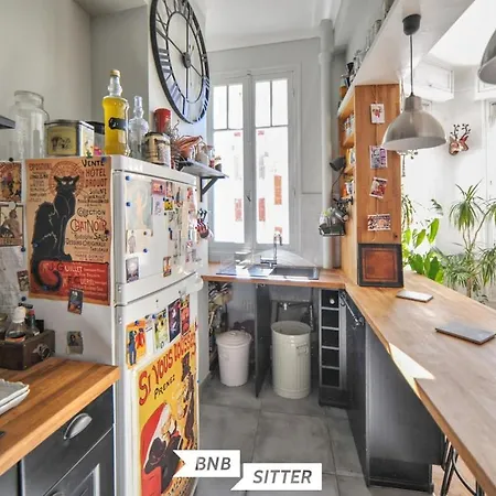 Bohemian Style And Luminous Balcony Apartament *